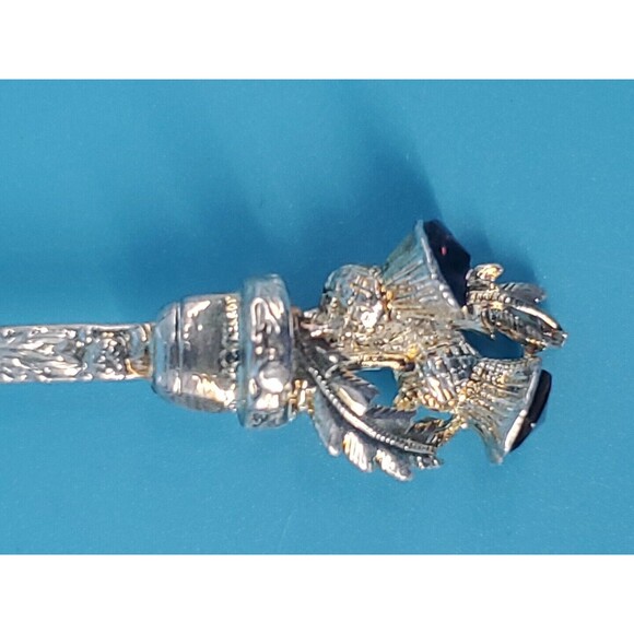 Souvenir Spoon - Scotland - W.A.P.W. Great Britain Silver Plated - Picture 3 of 13